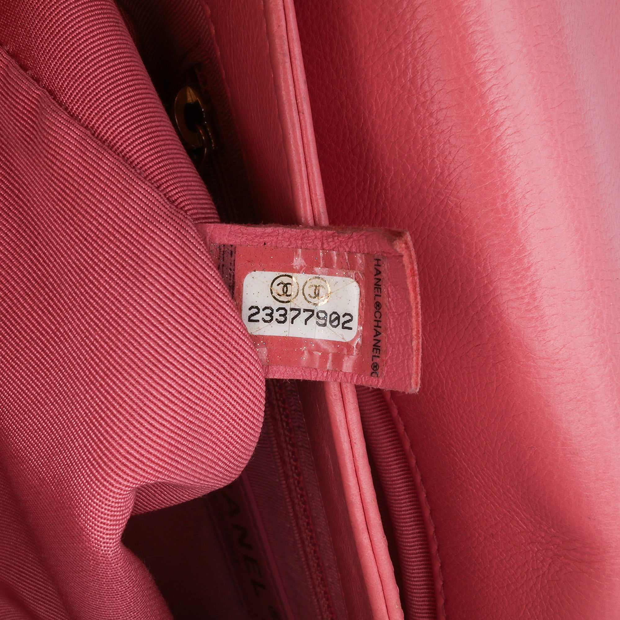 Quilted Calfskin Straight Lined Flap