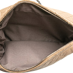 Small Leather Intrecciomirage Chain Crossbody