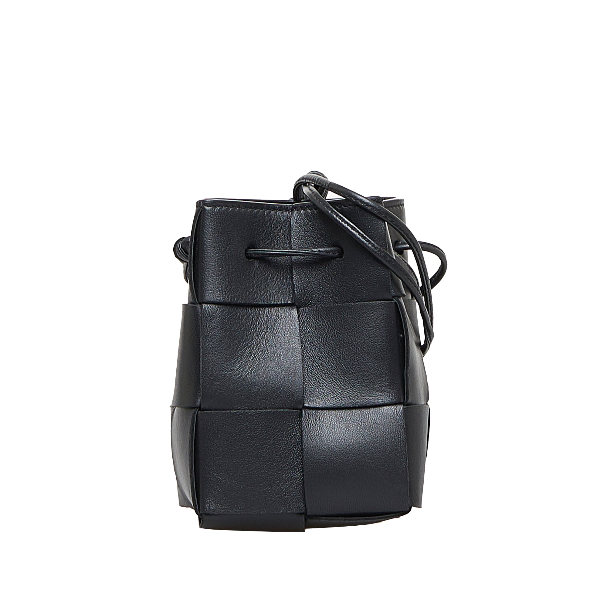 Mini Calfskin Intrecciato Cassette Bucket_0