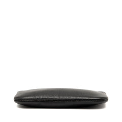 CC Grained Calfskin Zip Pouch