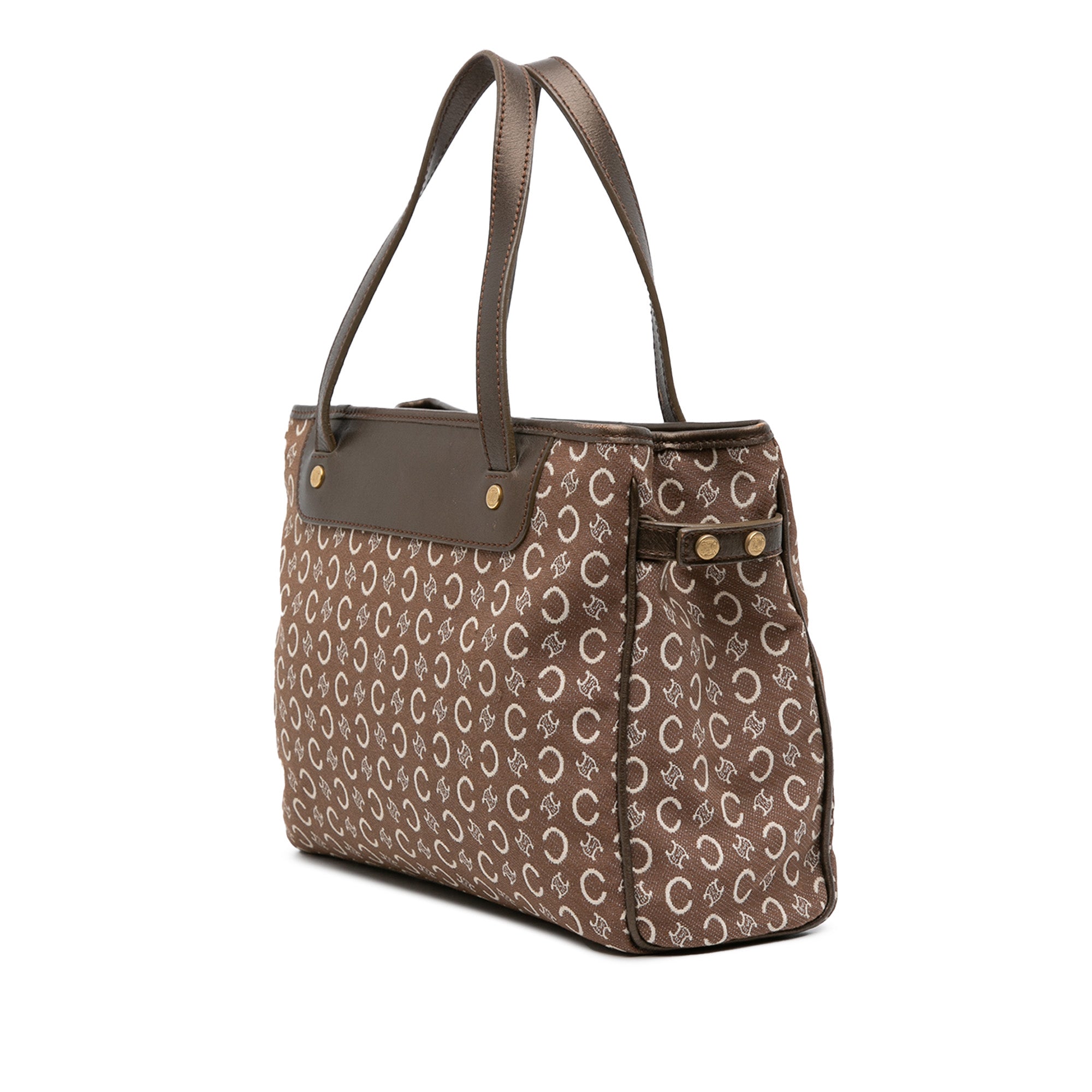 C Macadam Canvas Tote