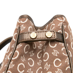 C Macadam Canvas Tote