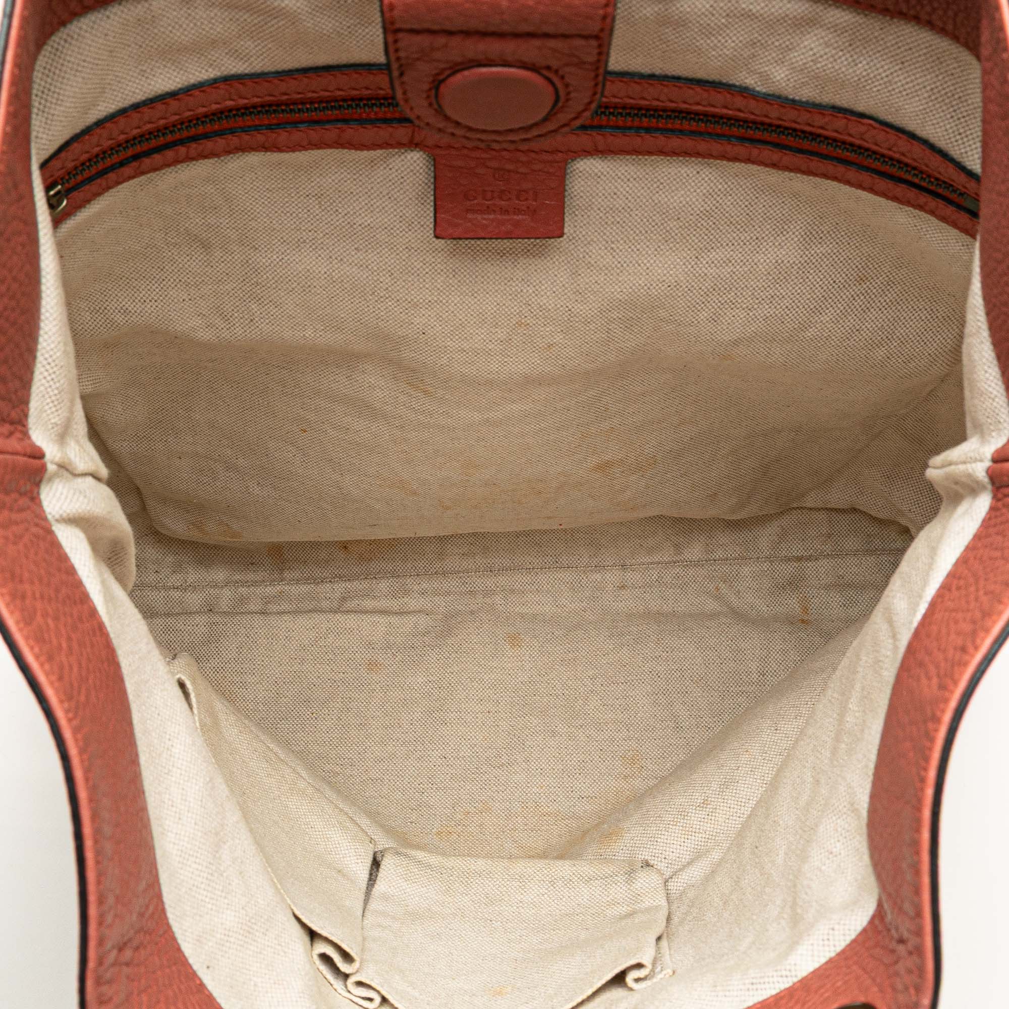 Leather Bamboo Satchel