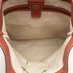 Leather Bamboo Satchel