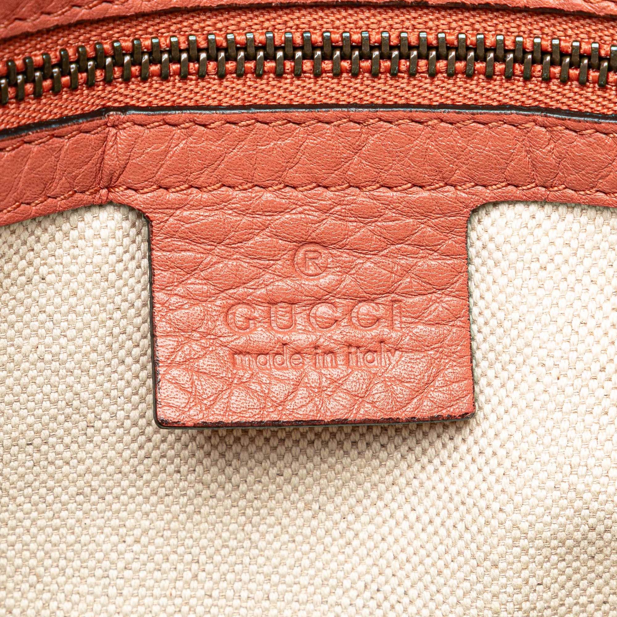 Leather Bamboo Satchel
