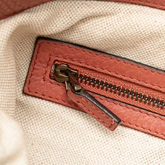 Leather Bamboo Satchel