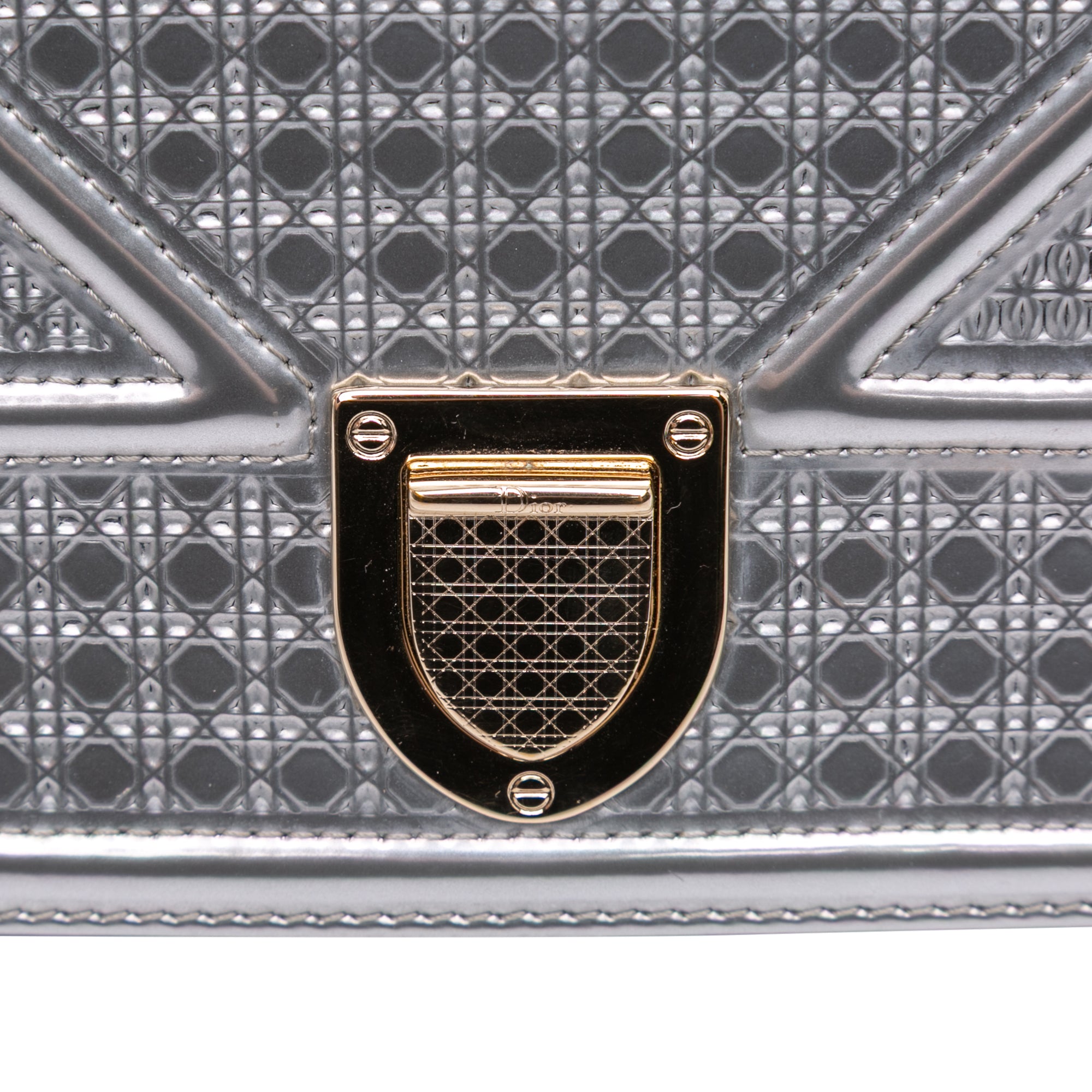 Baby Patent Microcannage Diorama Crossbody