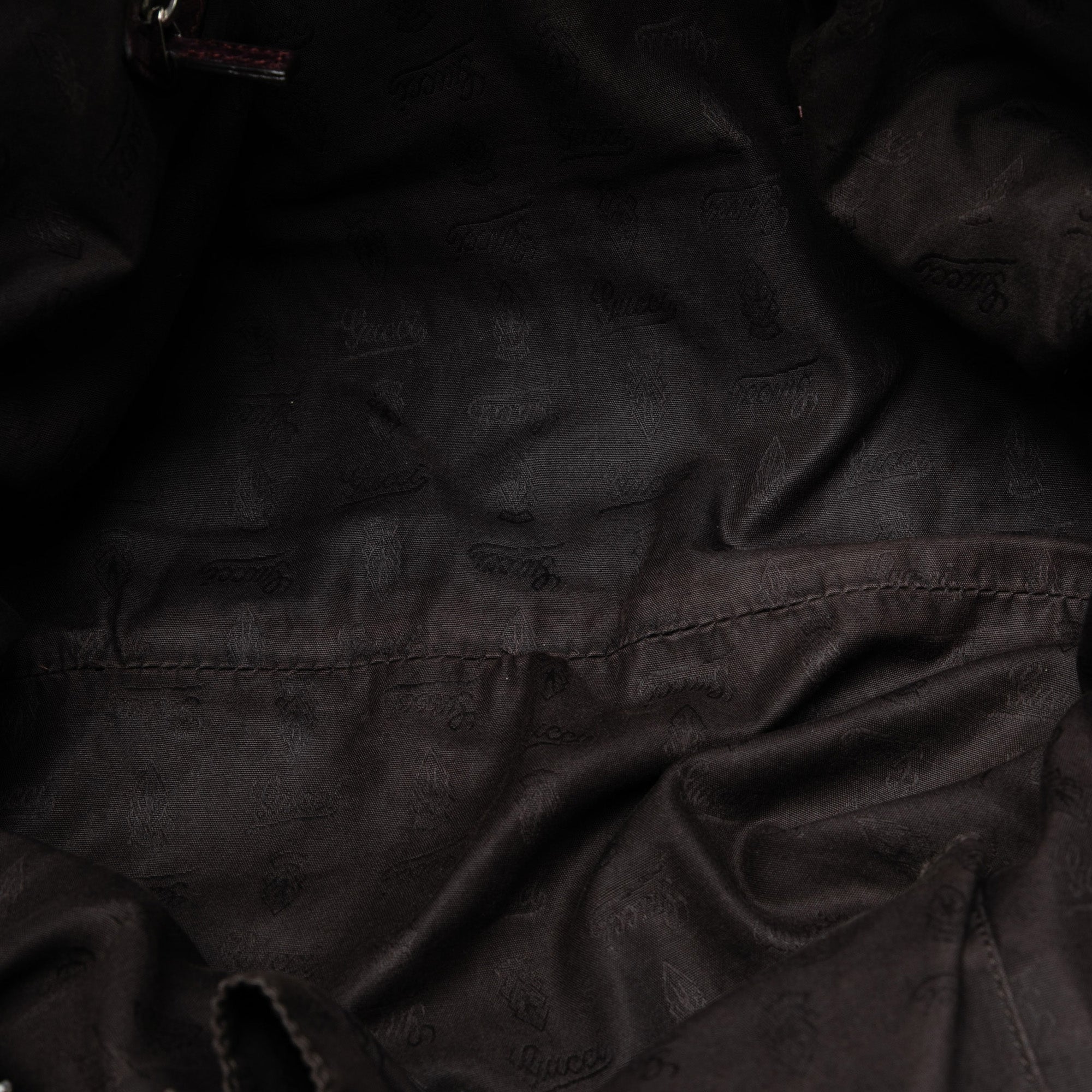 Medium GG Canvas Bamboo Bar Tote