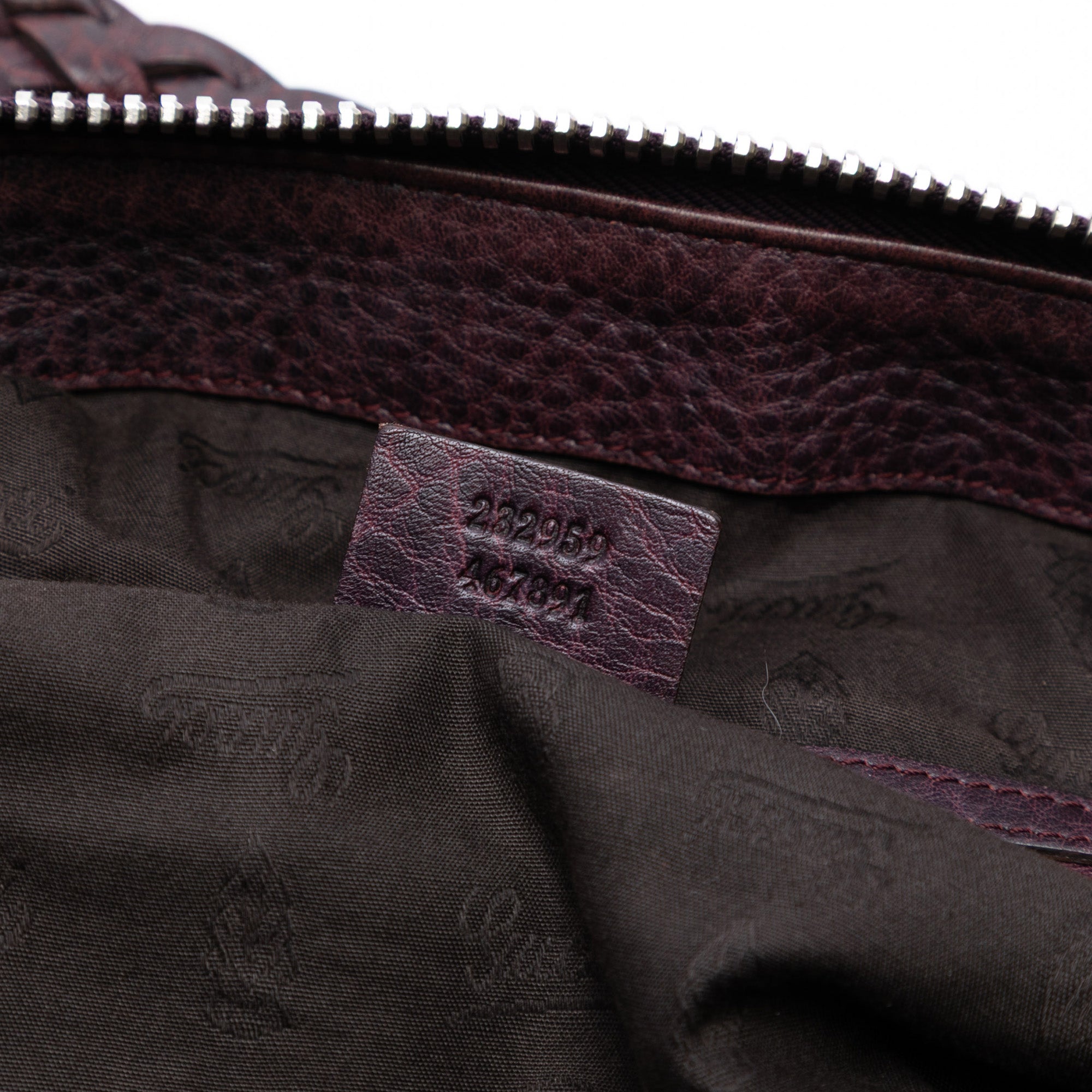 Medium GG Canvas Bamboo Bar Tote