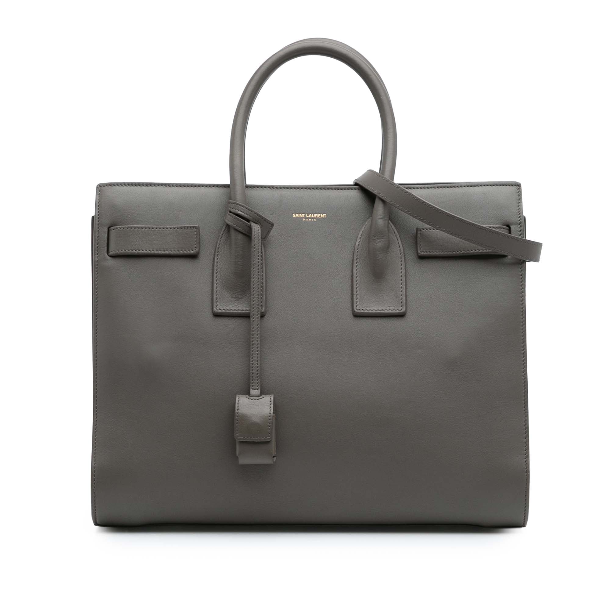Small Leather Sac De Jour Satchel