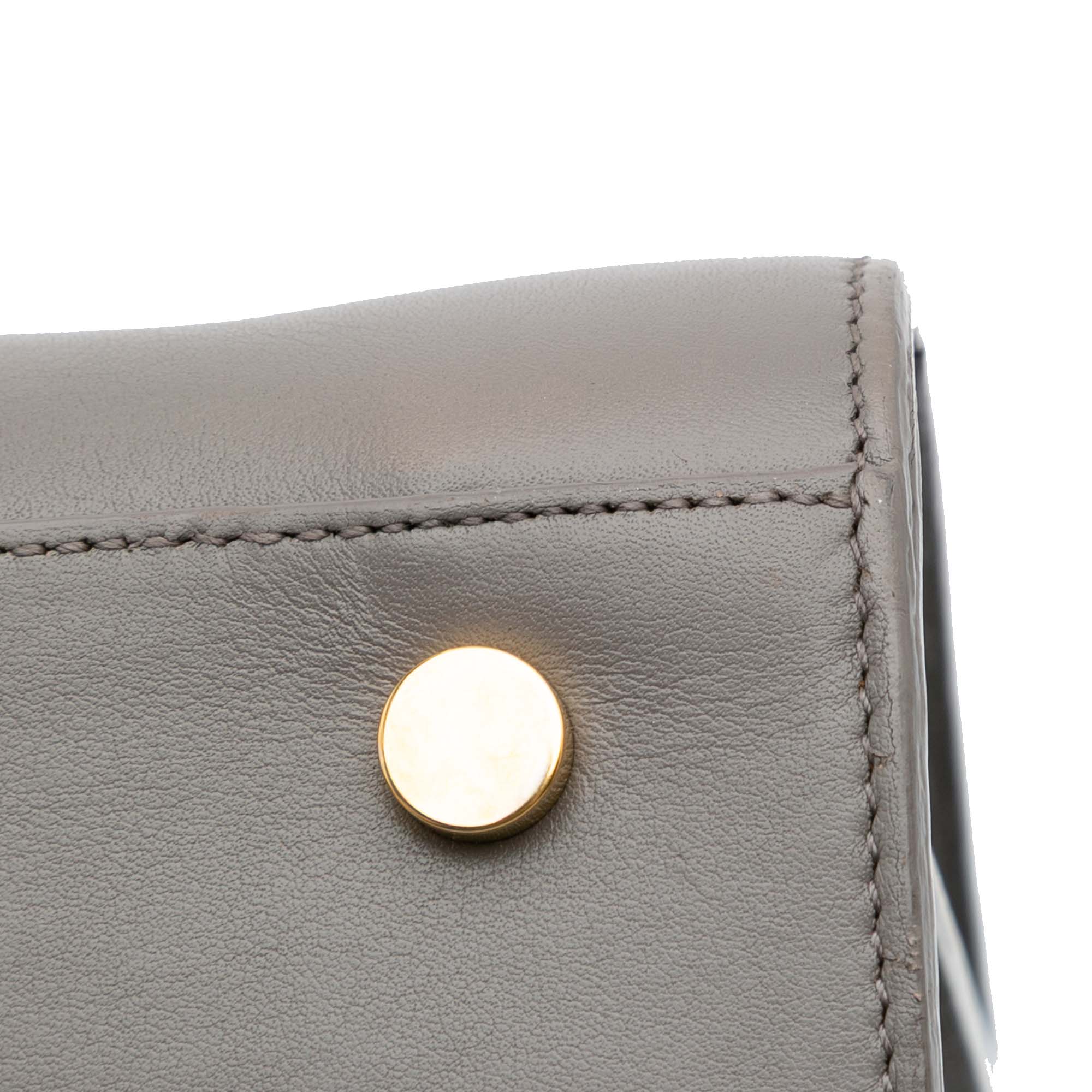 Small Leather Sac De Jour Satchel