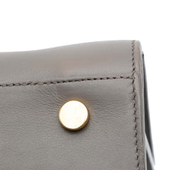 Small Leather Sac De Jour Satchel