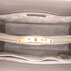 Small Leather Sac De Jour Satchel