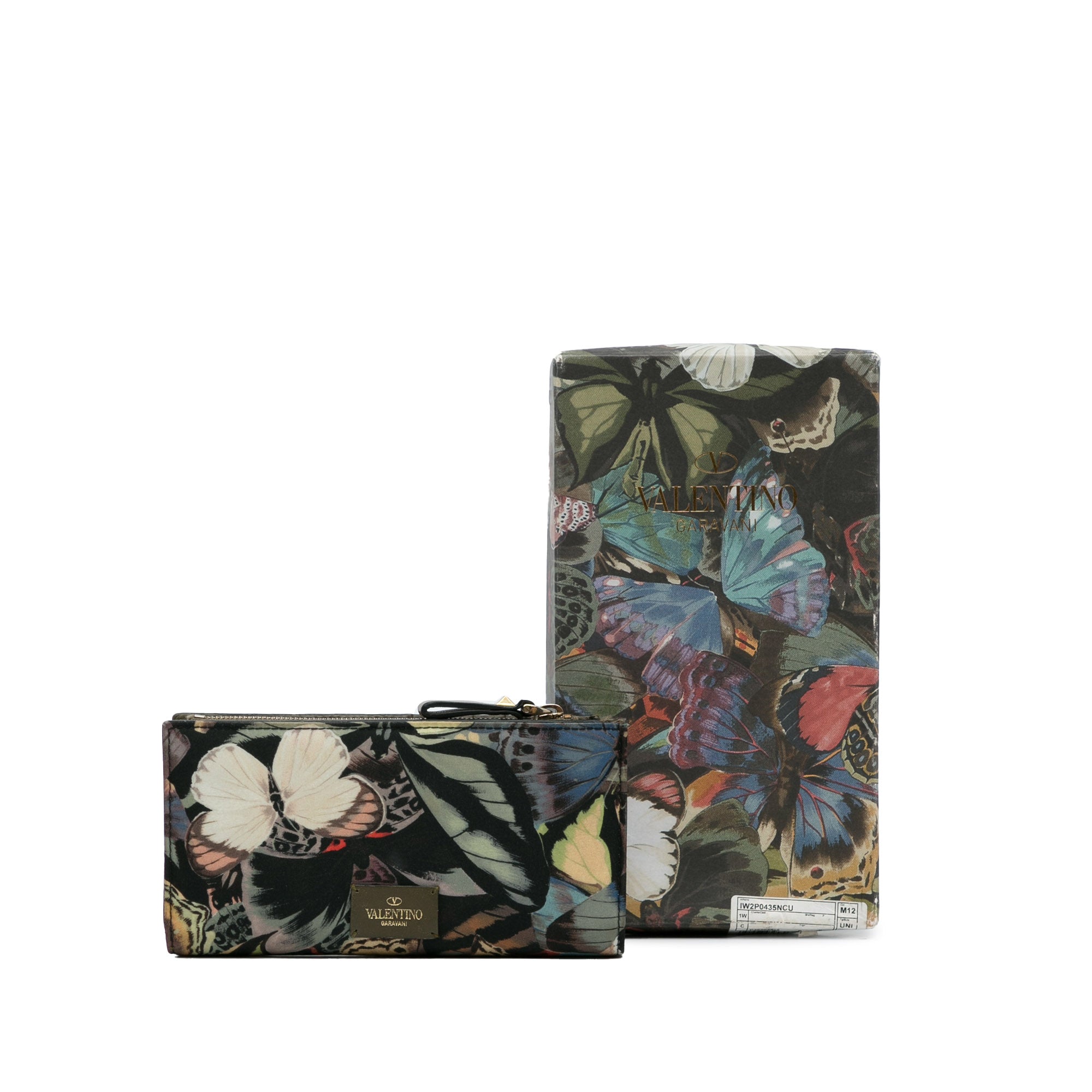 Printed Canvas Wallet