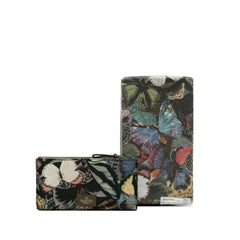 Printed Canvas Wallet