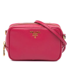 Mini Saffiano Camera Bag