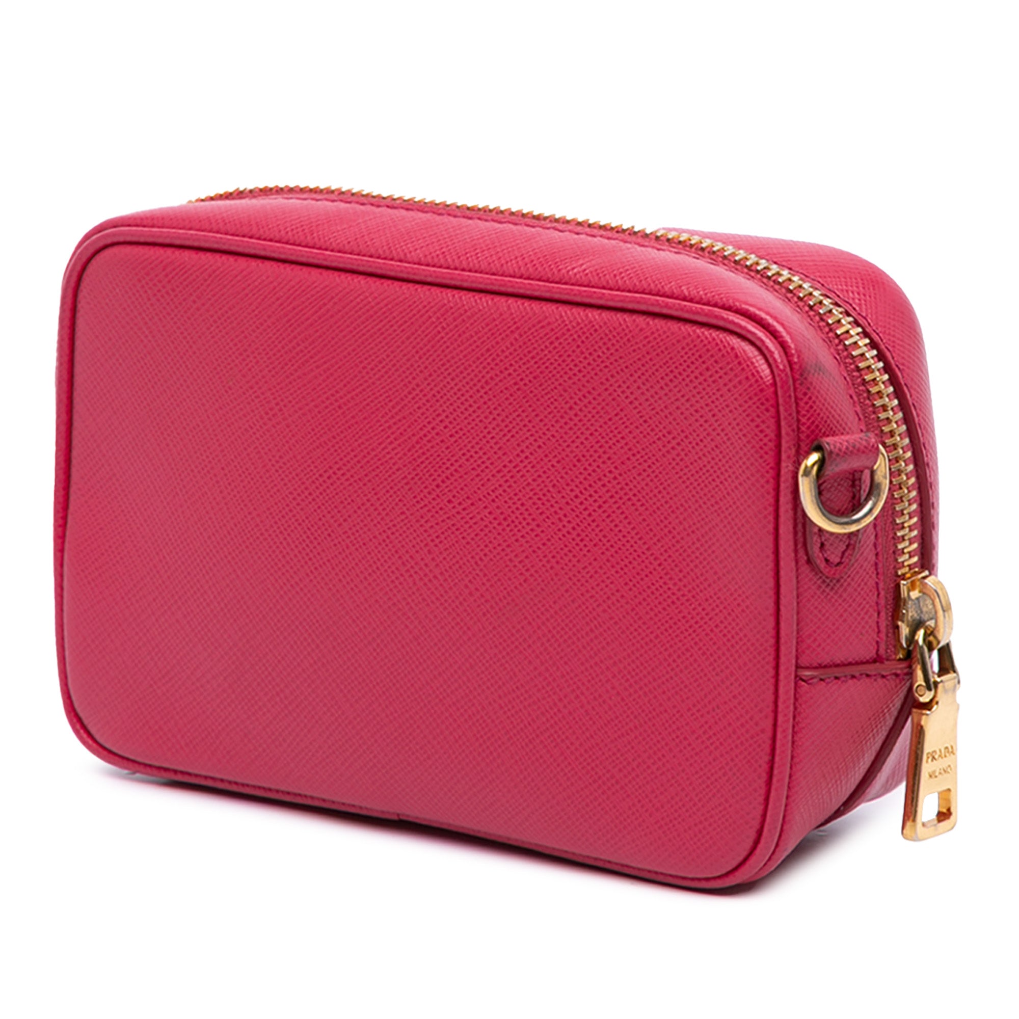 Mini Saffiano Camera Bag