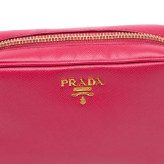 Mini Saffiano Camera Bag