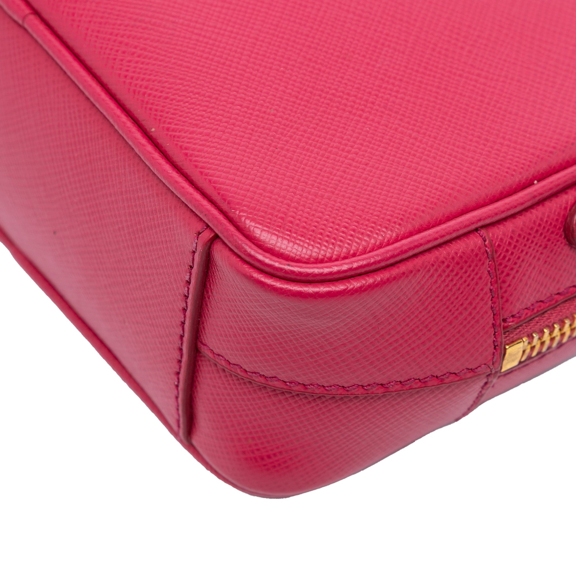 Mini Saffiano Camera Bag
