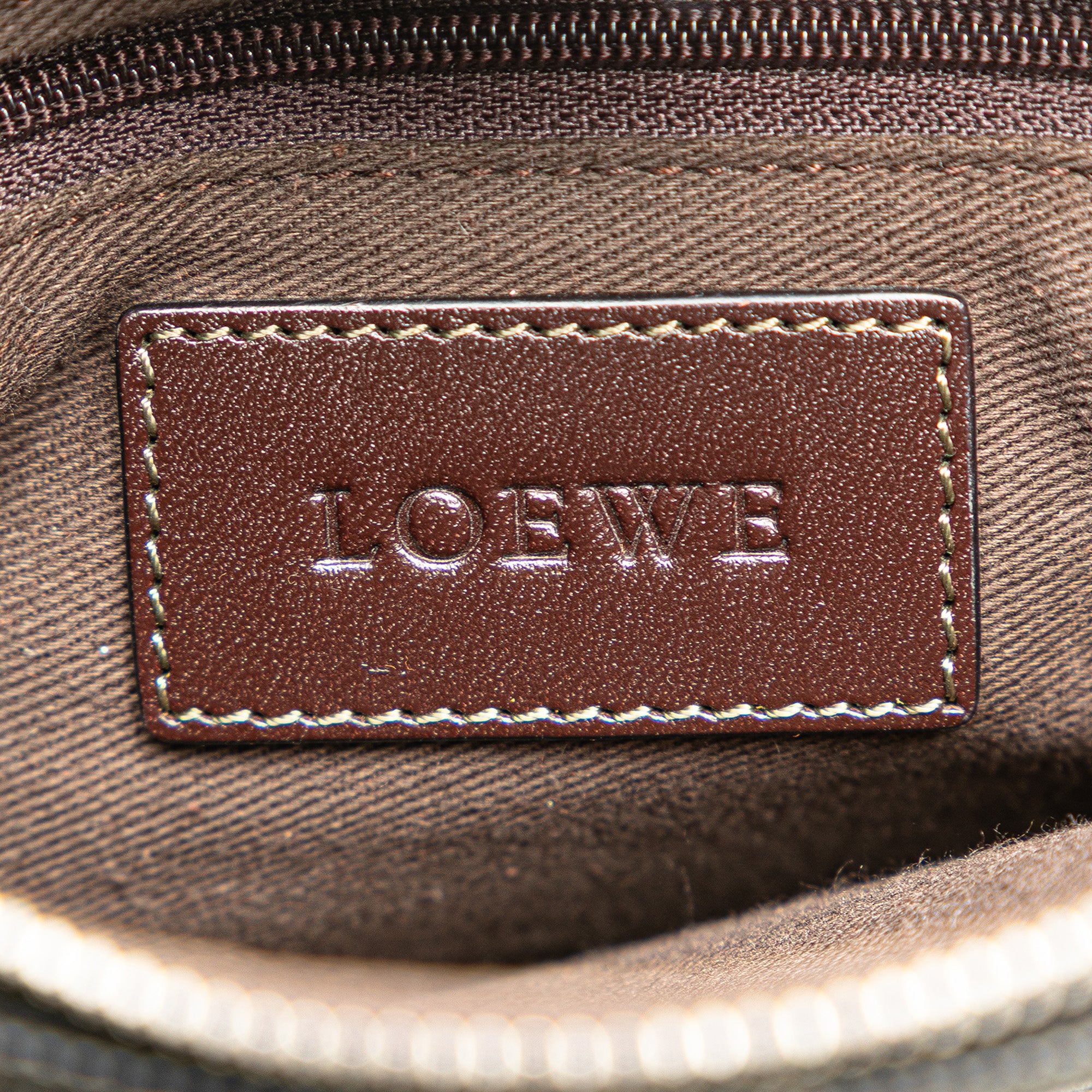 Anagram Coated Canvas Crossbody