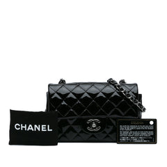 Mini Rectangular Classic Patent Single Flap