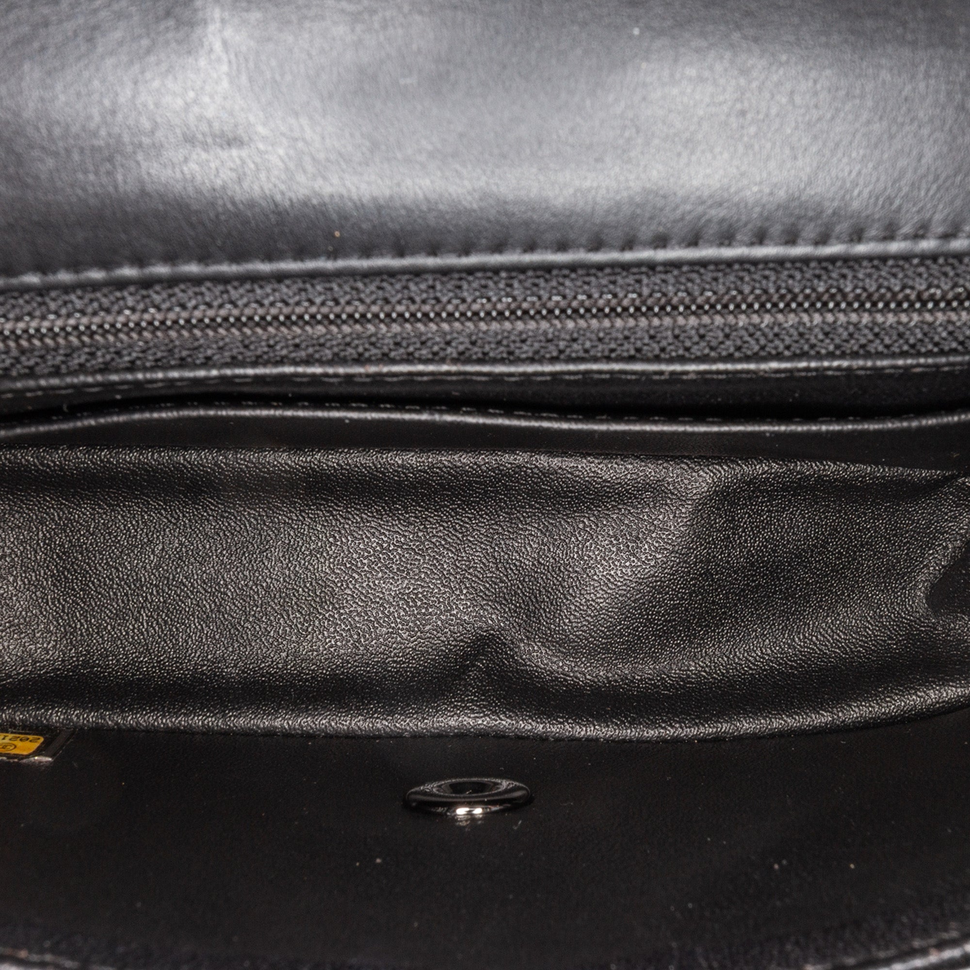 Mini Rectangular Classic Patent Single Flap