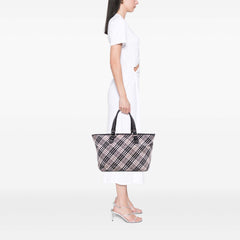 Nova Check Canvas Tote