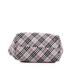Nova Check Canvas Tote