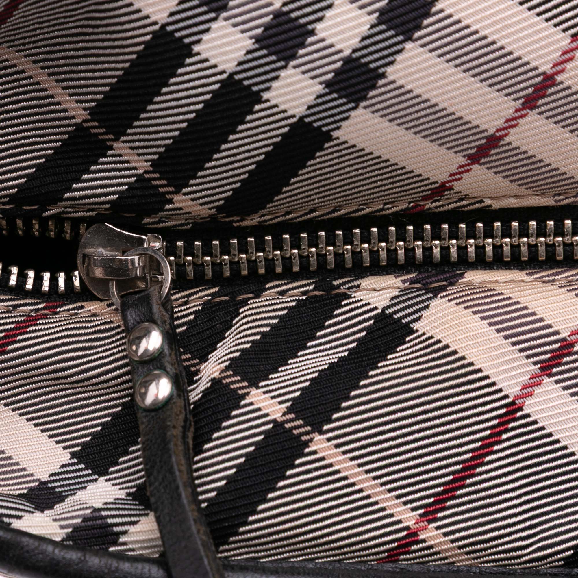 Nova Check Canvas Tote