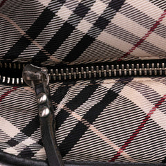 Nova Check Canvas Tote