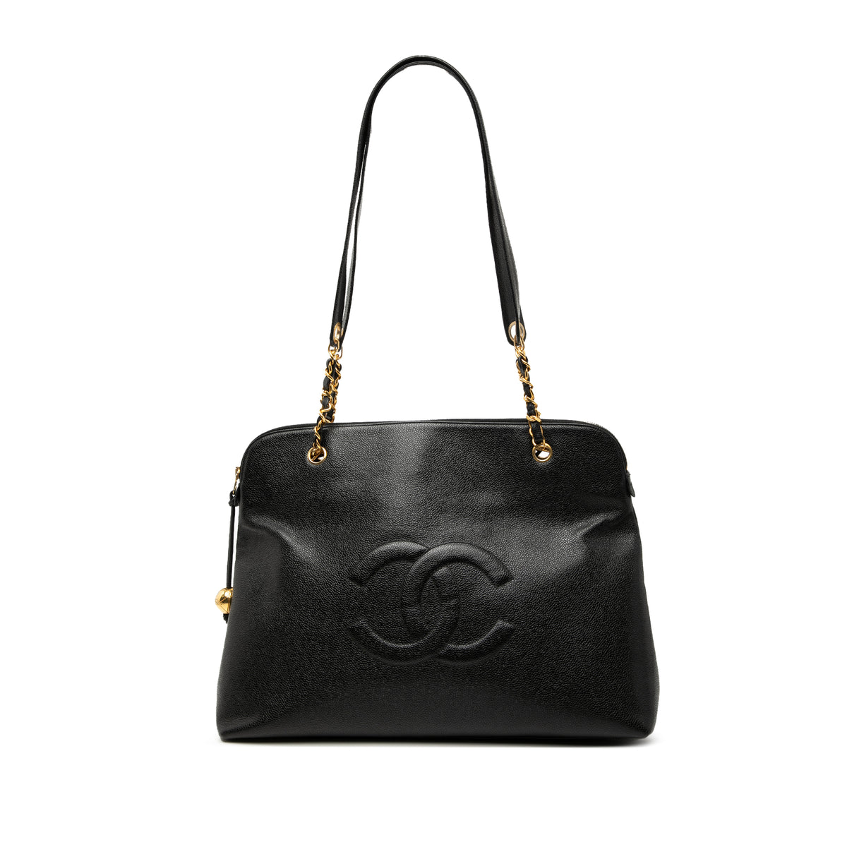 CC Caviar Shoulder Bag