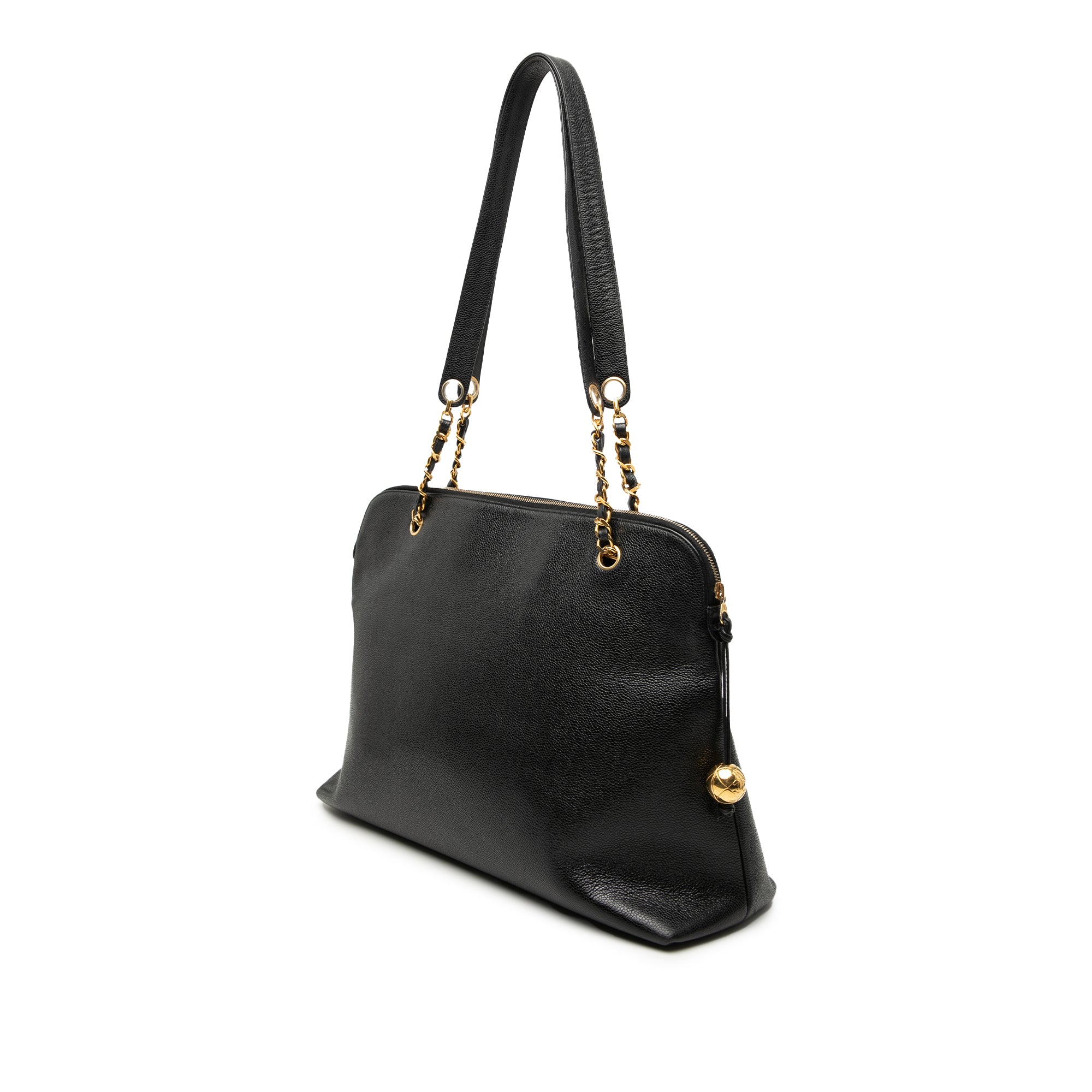 CC Caviar Shoulder Bag