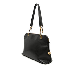 CC Caviar Shoulder Bag