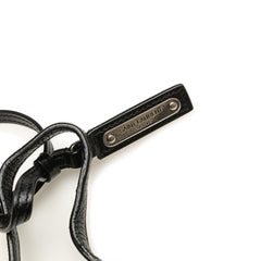 Cracked Shiny Calfskin Matelasse Tassel Monogram Lou Camera Bag