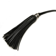 Cracked Shiny Calfskin Matelasse Tassel Monogram Lou Camera Bag