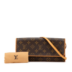 Monogram Pochette Twin GM