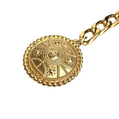 Vintage Leather Chain Belt