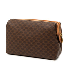 Macadam Coated Canvas Clutch