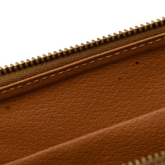 Macadam Coated Canvas Clutch