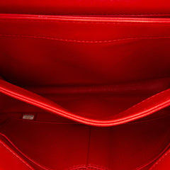 Small Chevron Lambskin Trendy CC Flap