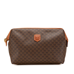 Macadam Coated Canvas Pouch