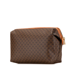 Macadam Coated Canvas Pouch