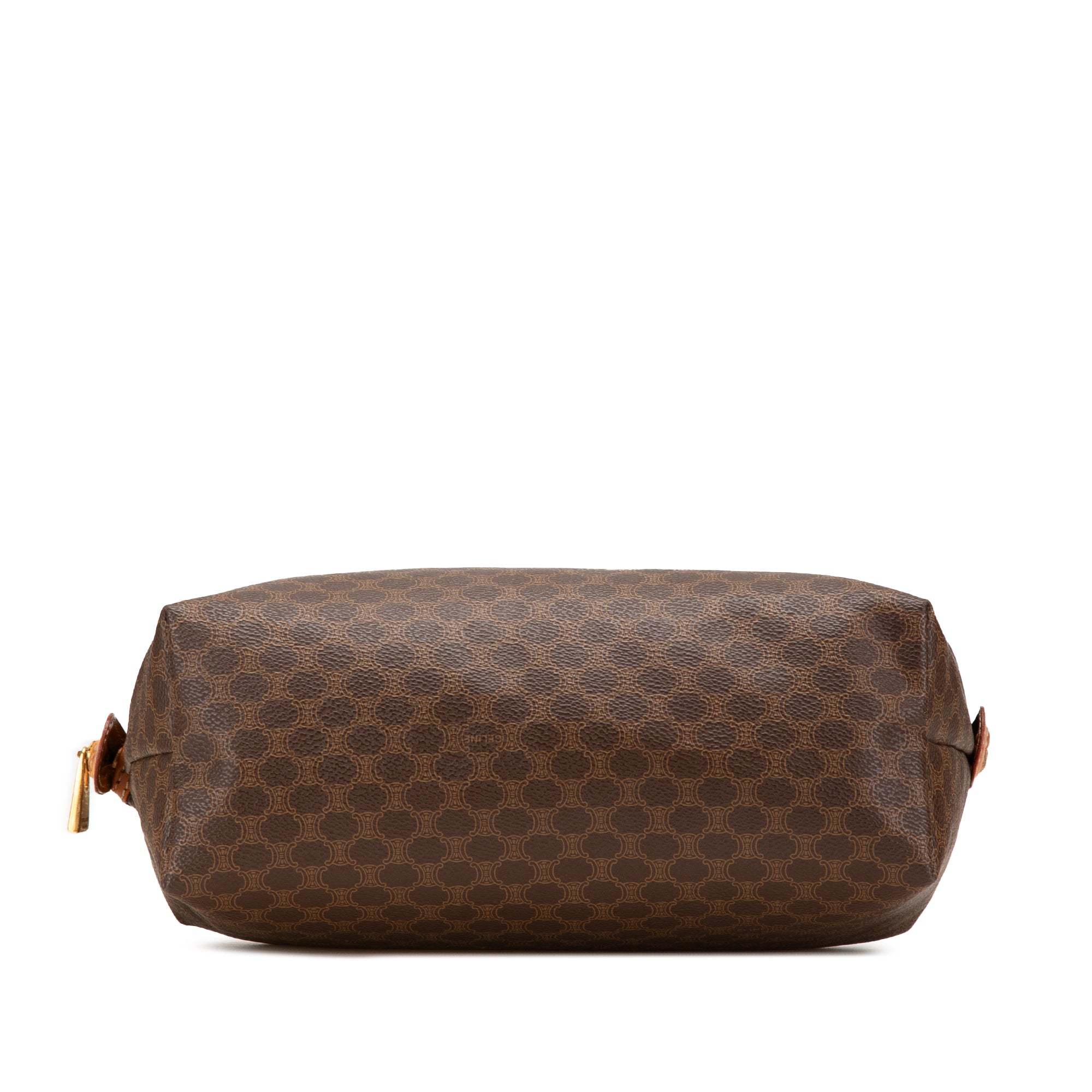 Macadam Coated Canvas Pouch