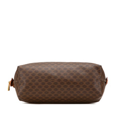 Macadam Coated Canvas Pouch
