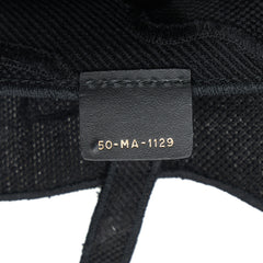 Embroidered Canvas Camouflage Saddle Belt Bag