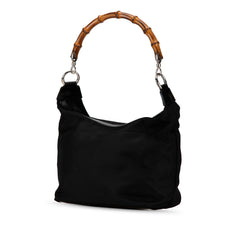 Nylon Bamboo Shoulder Bag