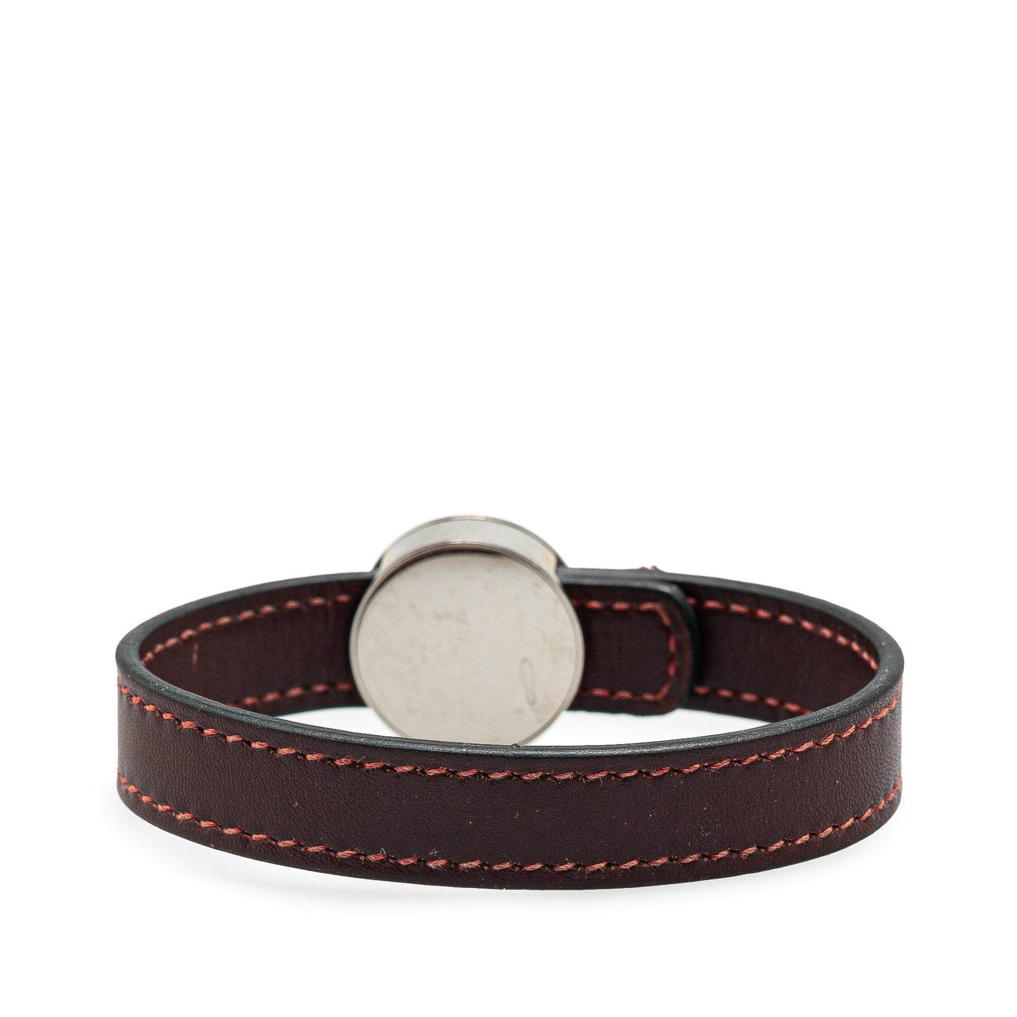 Leather Clou de Selle Bracelet