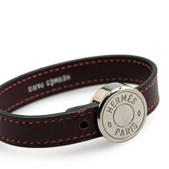 Leather Clou de Selle Bracelet