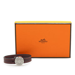 Leather Clou de Selle Bracelet