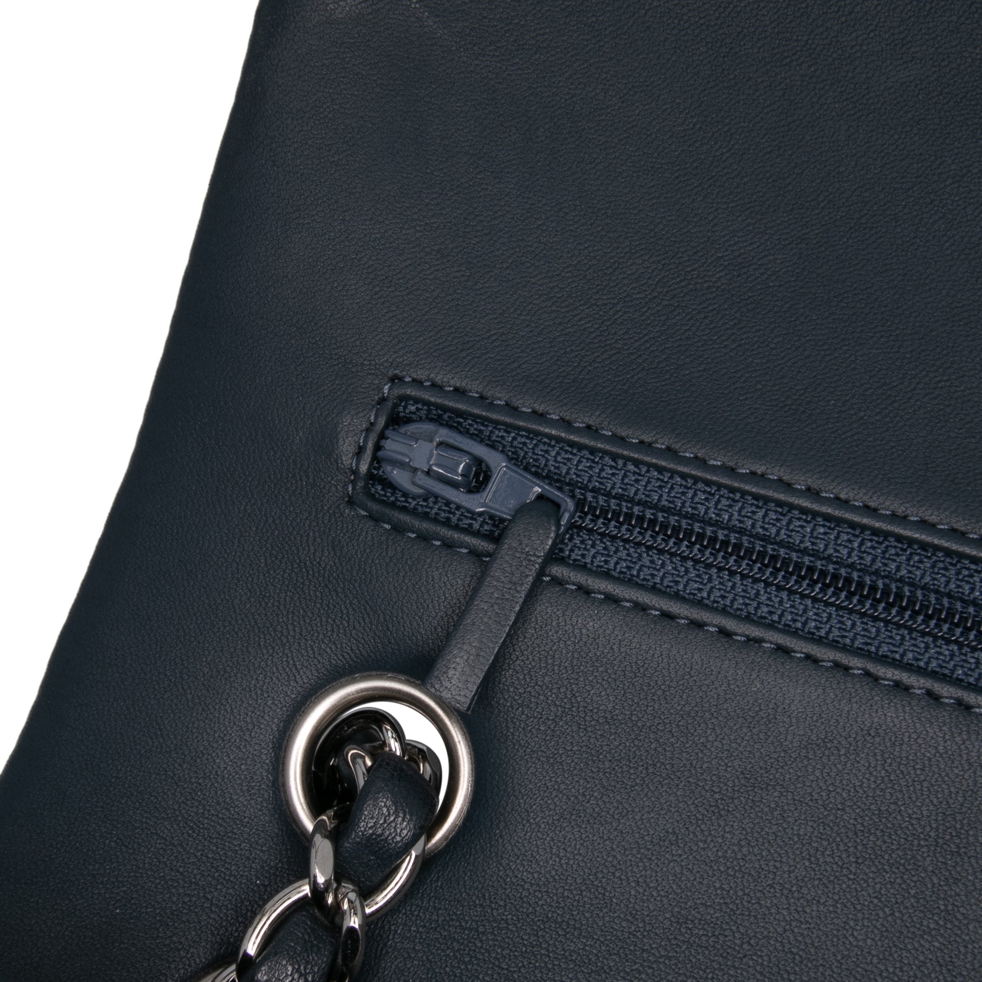 Medium Classic Lambskin Double Flap
